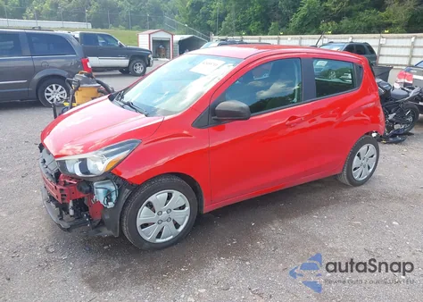 2017 Chevrolet Spark Ls Manual from USA, damaged, VIN KL8CA6SAXHC765156